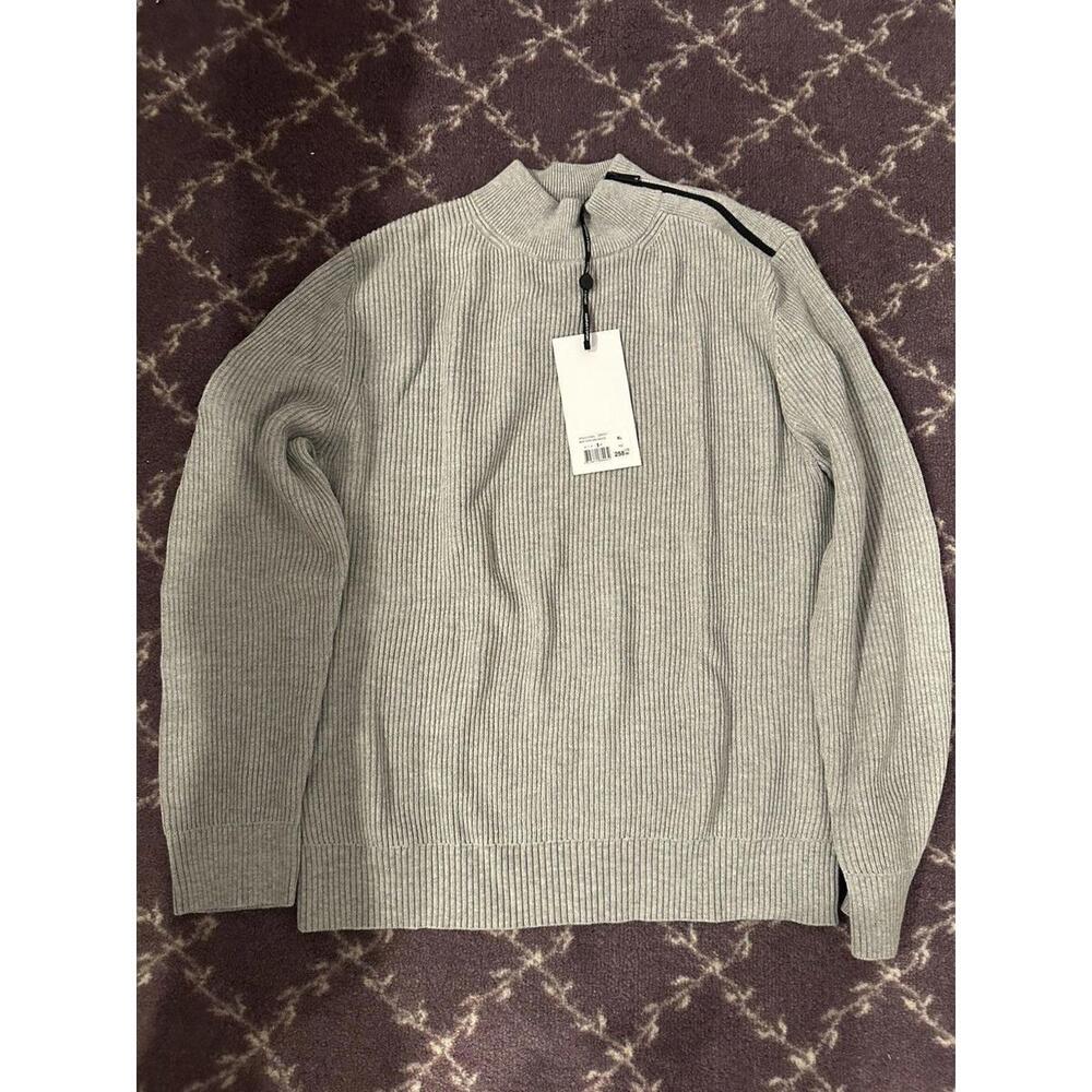 The Kooples Shoulder Zip Sweater